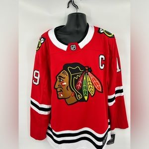 Fanatics Chicago Blackhawks TOEWS 19 Mens Size XL Red Indian NHL Jersey - NWT